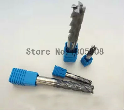 2F-6*6*30*100, 2 Flute Long Solid Carbide End Mill ALTiN Coat, Milling Cutter, CNC Lathe Tool, Router Bits for Metal Cutting