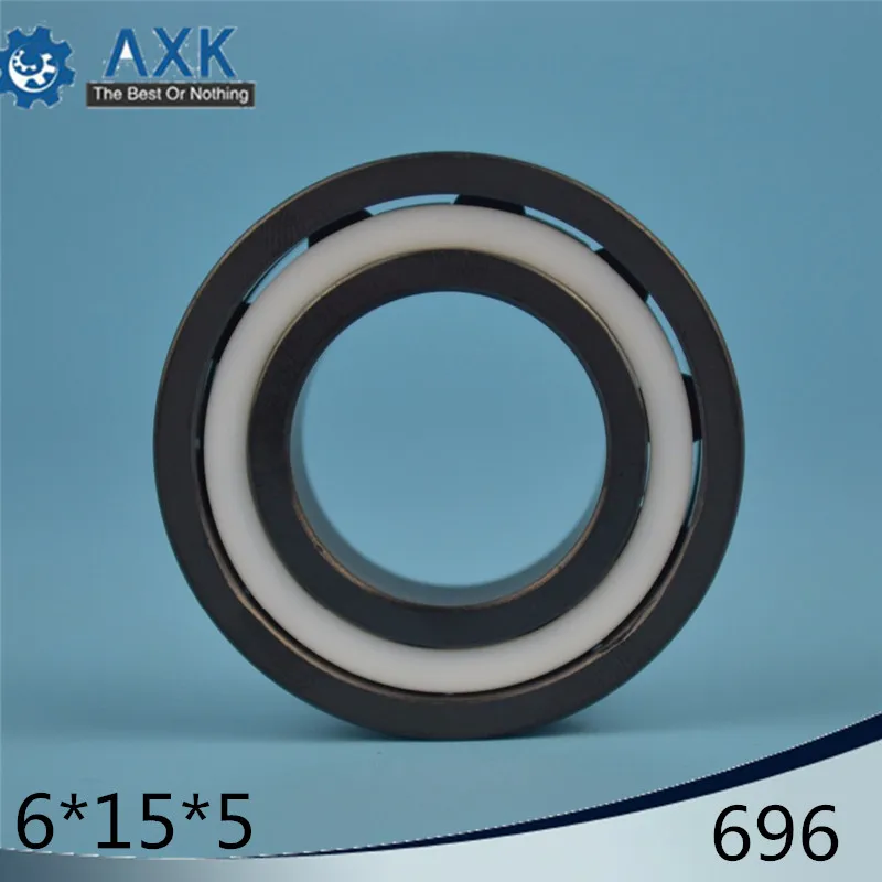 

696 Full Ceramic Bearing ( 1 PC ) 6*15*5 mm Si3N4 Material 696CE All Silicon Nitride Ceramic 619/6 Ball Bearings