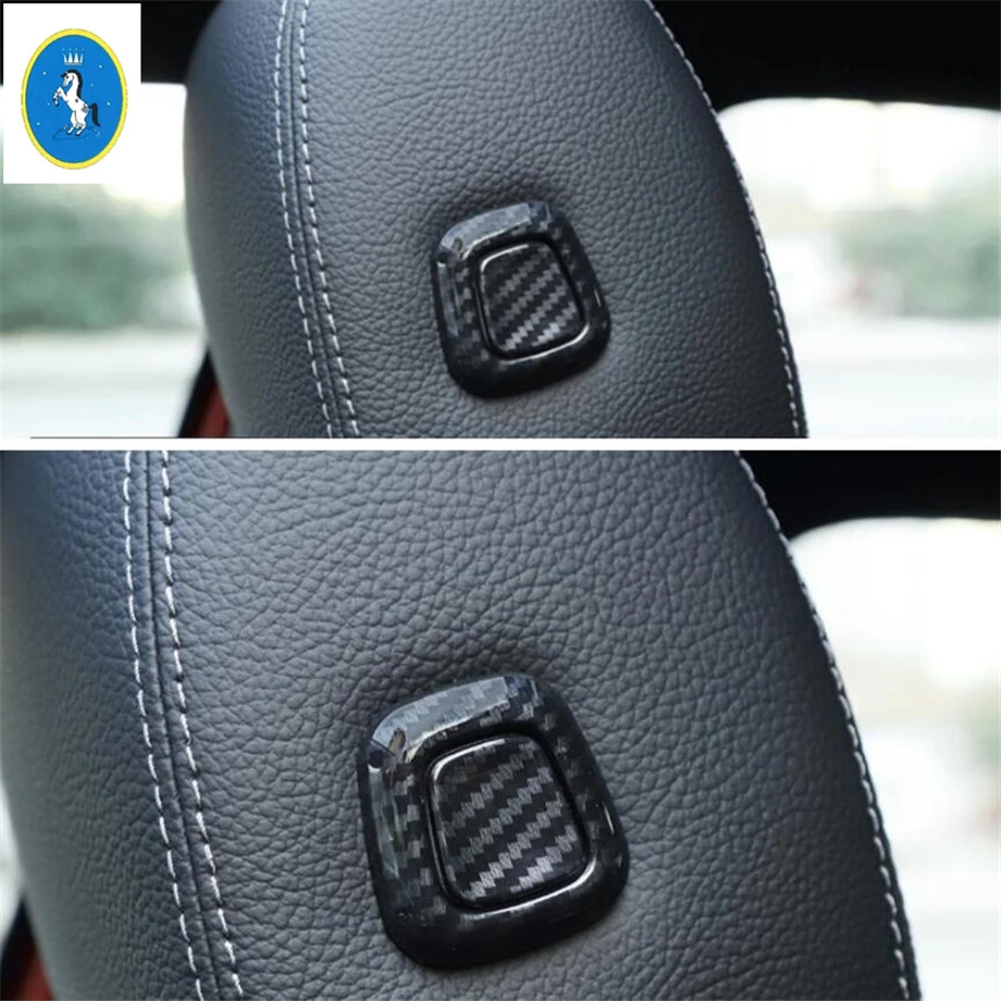 

Head Pillow Headrest Adjustment Button Decoration Cover Trim Fit For Mercedes-Benz B W247 Class 2019 - 2022 Interior Accessories