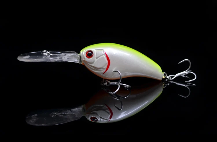 Esca da pesca Crankbait 16.8g Wobbler Deep Dive Crank Baits esche artificiali sospensione galleggiante JACKALL Mascle Deep 7m