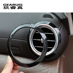 Car Styling AC Outlet Trim Refit Air Outlet Frame Decoration Stickers Cover Trim For Mercedes Benz E class W213 Auto Accessories