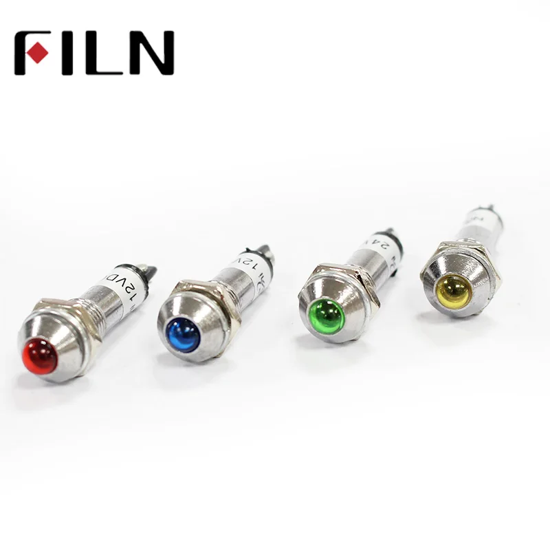 Mini lâmpada de led filn 8mm 12v 24v 220v