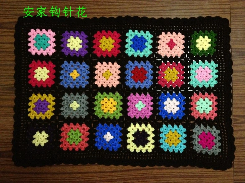 2015 new arrival ZAKKA cotton crochet baby blanket for stroller accessories seat cushion with flower for newborn baby cover mat