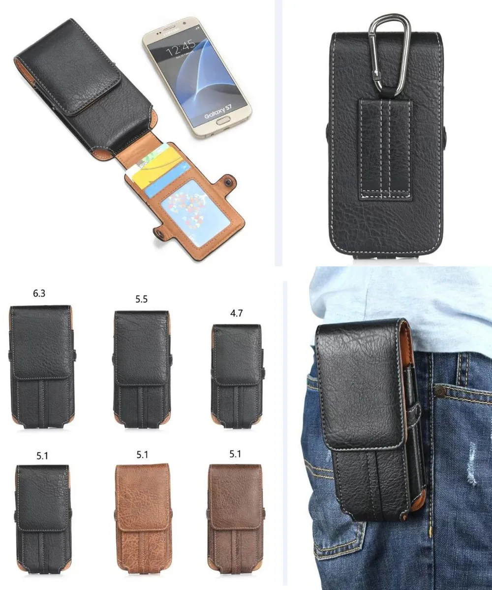 Waist Clip Holster Phone Bag Case For Unihertz TickTock-S Oukitel WP32 WP23 Pro