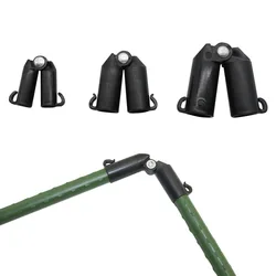 Auvent de support de plante en acier, accessoires de pilier, clip rapide, tuyau de vigne grimpante, support de plante, support rapide, 2 pièces