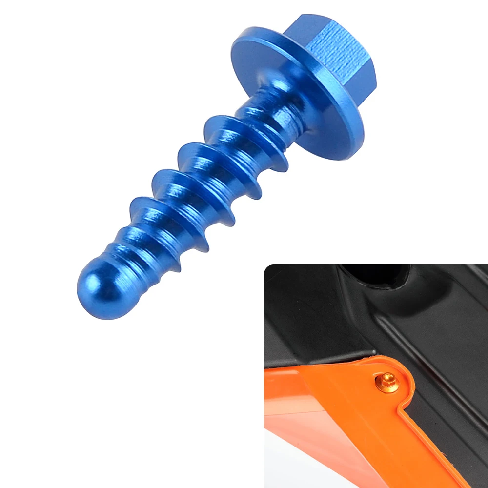 

NICECNC Motorcycle Tapping Screw Bolt Kits For Husqvarna TE TC FE FC FX 125 200 250 300 350 450 501 2014-2022 Husaberg 2004-2014