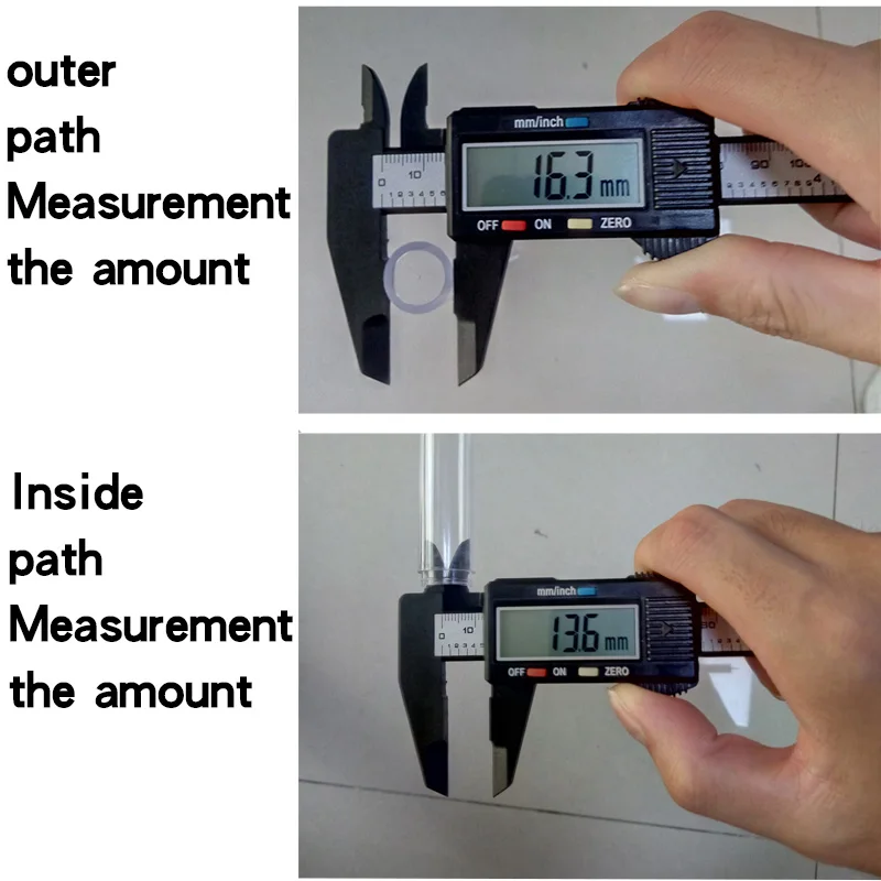 100mm 150mm Electronic Digital Caliper 6 Inch Carbon Fiber Vernier Caliper Gauge Micrometer Measuring Tool Digital Ruler