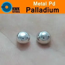 Pd Palladium Ball Powder Pure 99.98% Periodic Table of Rare-earth Precious Metal Elements Research Study Education Collection