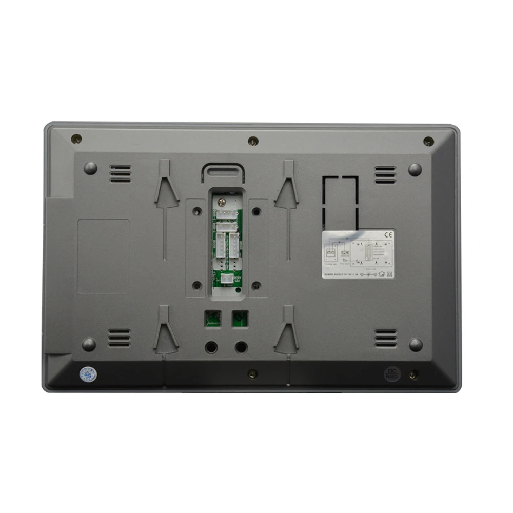 1 Set 7 Inch Color Display 1 To 1 Wire Video Door Phone System Talk-back Doorbell Night Vision Unlock Intercom Aluminium