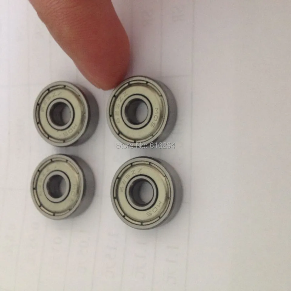 MOS  625ZZ Superior quality Free Shipping 20PCS MOS  625ZZ( 5x16x5MM)    Miniature Ball Bearings 625ZZ  motor Bearings