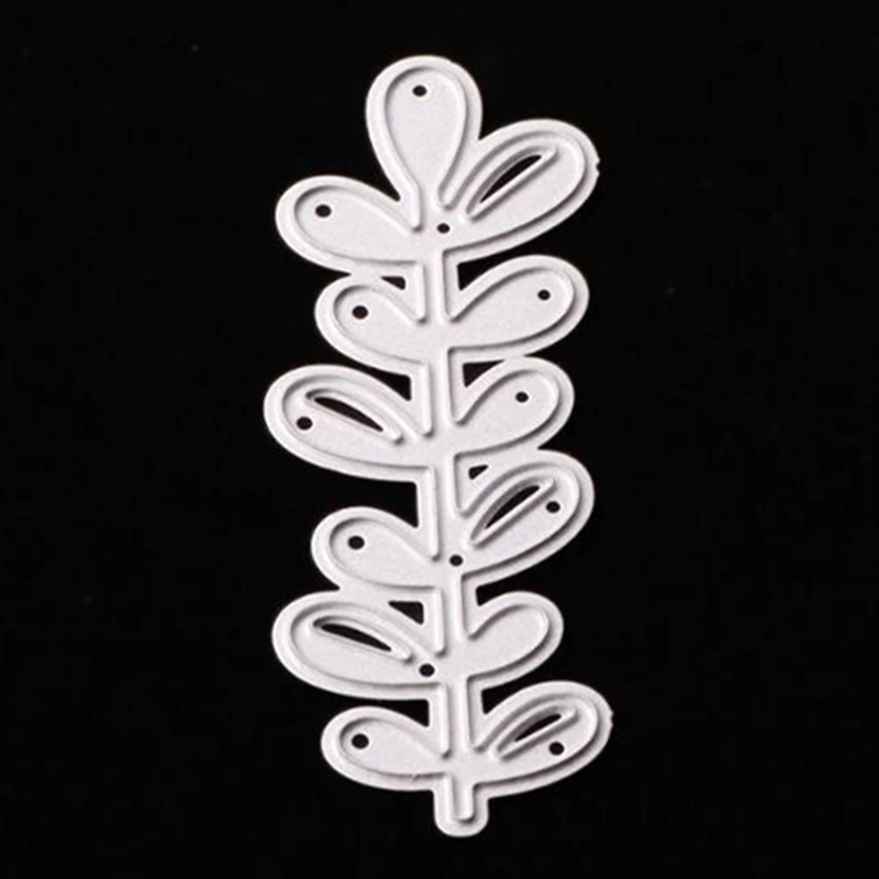 YLCD1552 Leaves Metal Cutting Dies For Scrapbooking Stencils DIY Album Cards Decoration Embossing Folder Die Cuts Template New