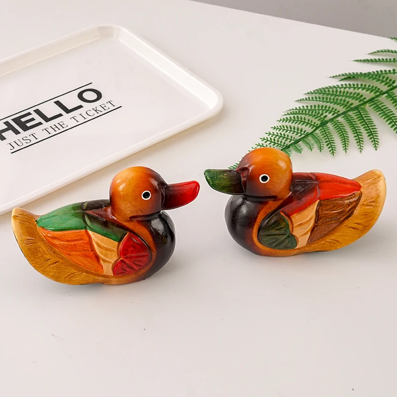 Lovely mandarin duck furnishings creative decorations interior bedroom room personality furnishing geomantic omen marriage to bo