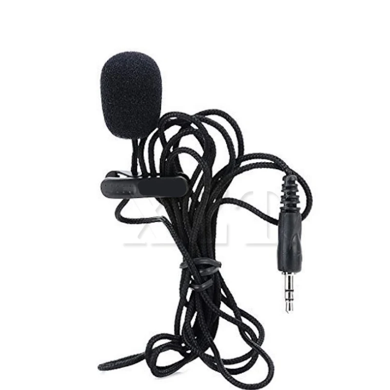 

Mini 3.5mm Jack Microphone Lavalier Tie Clip Microphones Microfono Mic For Speaking Speech Lectures With Long Cable