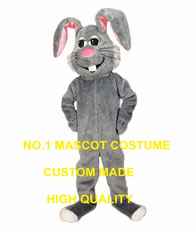 

grey bunny mascot costume wholesale for sale cartoon Easter hare bunny rabbit theme anime cosplay costumes carnival fancy 2765