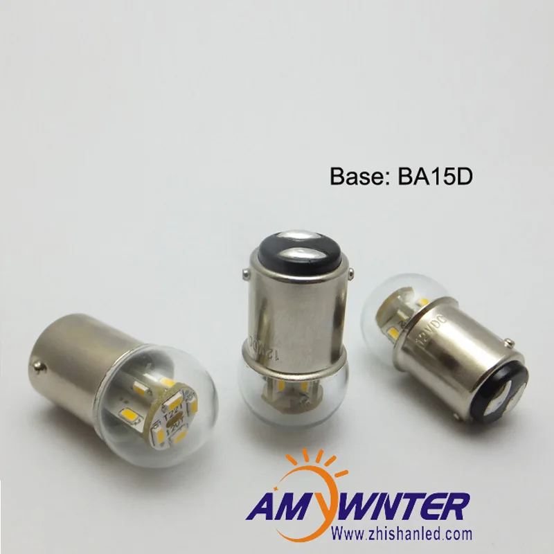 Mini Bulb 24 36 48v R5w Motorcycle Lamp G18 6v Led Equipment Indicator Auto Light Source Turn Signal Rear Pack of 2