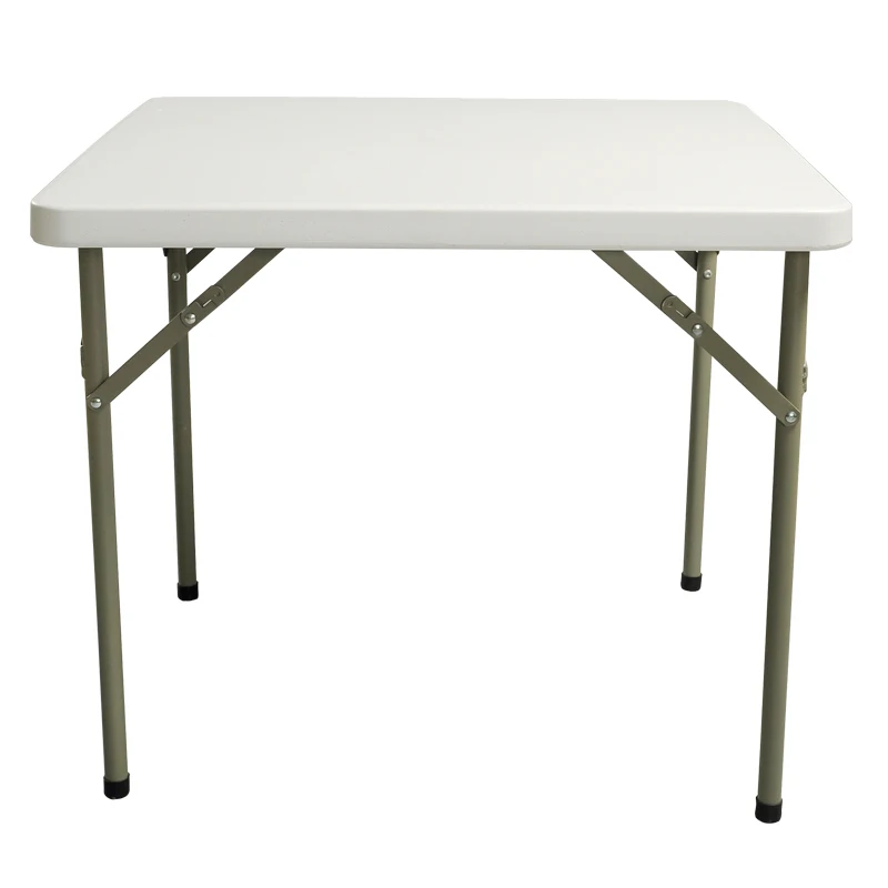 Home and Outdoor HDPE Plastic Square Folding Table,86F