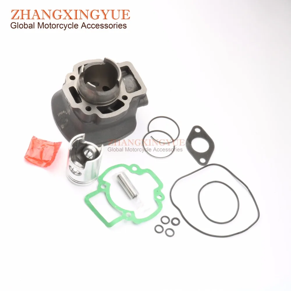 50cc Cylinder Kit for Piaggio Nrg Extreme 99-00 Nrg Rst Mc2 96-98 Zip Sp 96-00 50cc 40mm/12mm