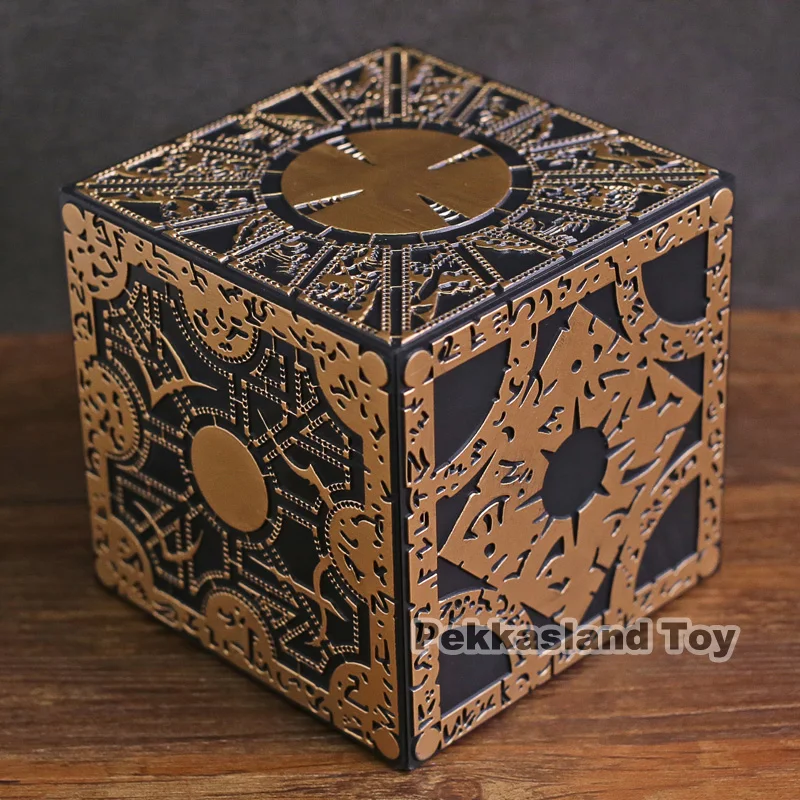 Terror Film Hellraiser Serie Lament konfiguracja Puzzle kostka w pełni funkcjonalna Pinhead Prop Model figurka zabawka