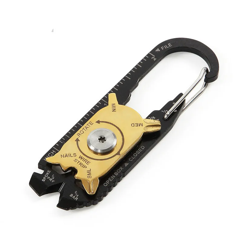 

Multifunctional Fast Hanging Portable Tool Keyboard Mini Mountaineering Button Hard Hook outdoor survival hiking gear