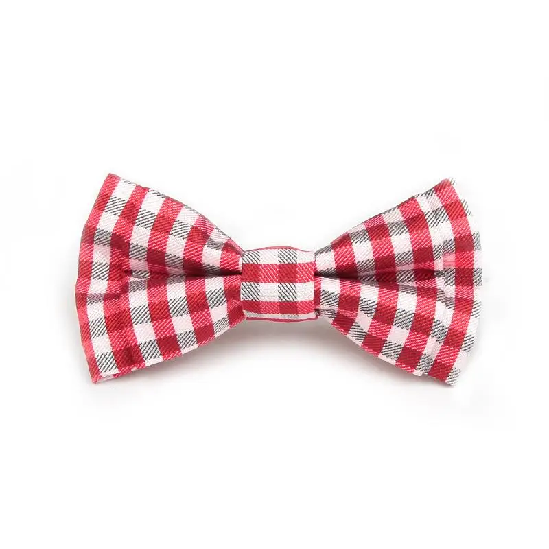 

2019 Pin Boys Bow Ties Cotton New Arrival Plaid Bowtie