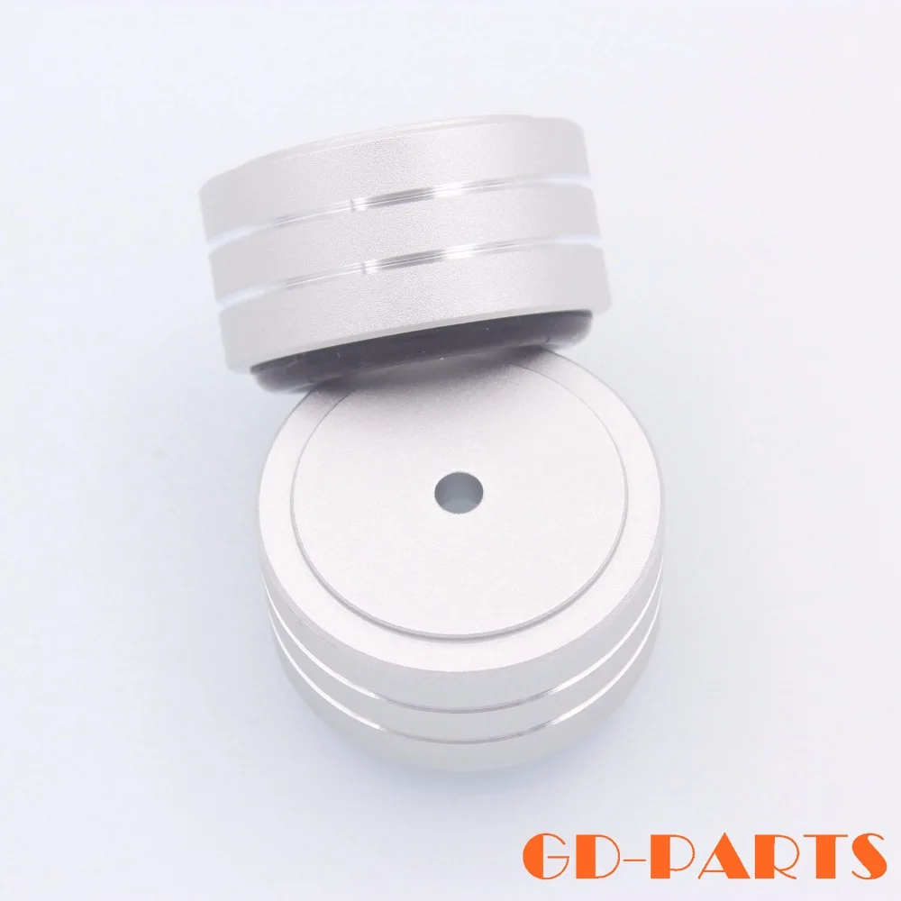40mm * 20mm bearbeitetes massives Aluminium Audio Amp Füße Bein Lautsprecher Schrank Isolation Stand Boden Basis CD DAC Plattenspieler Pad Kegel