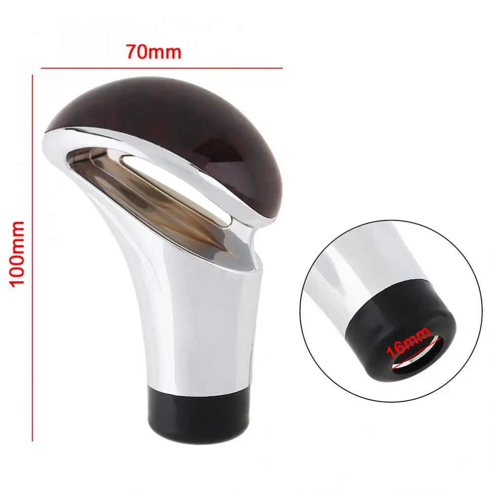 Universal Metal Car Refit Manual Transmission Gear Shift Handball Knob with Four Plastic Adapter/Special Wrench/Mounting Screws