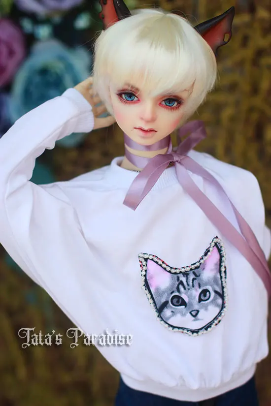 1/4 1/3 scale BJD clothes accessories Loose bat shirt for BJD/SD doll clothing,Not included doll,shoes,wig,and other 1056