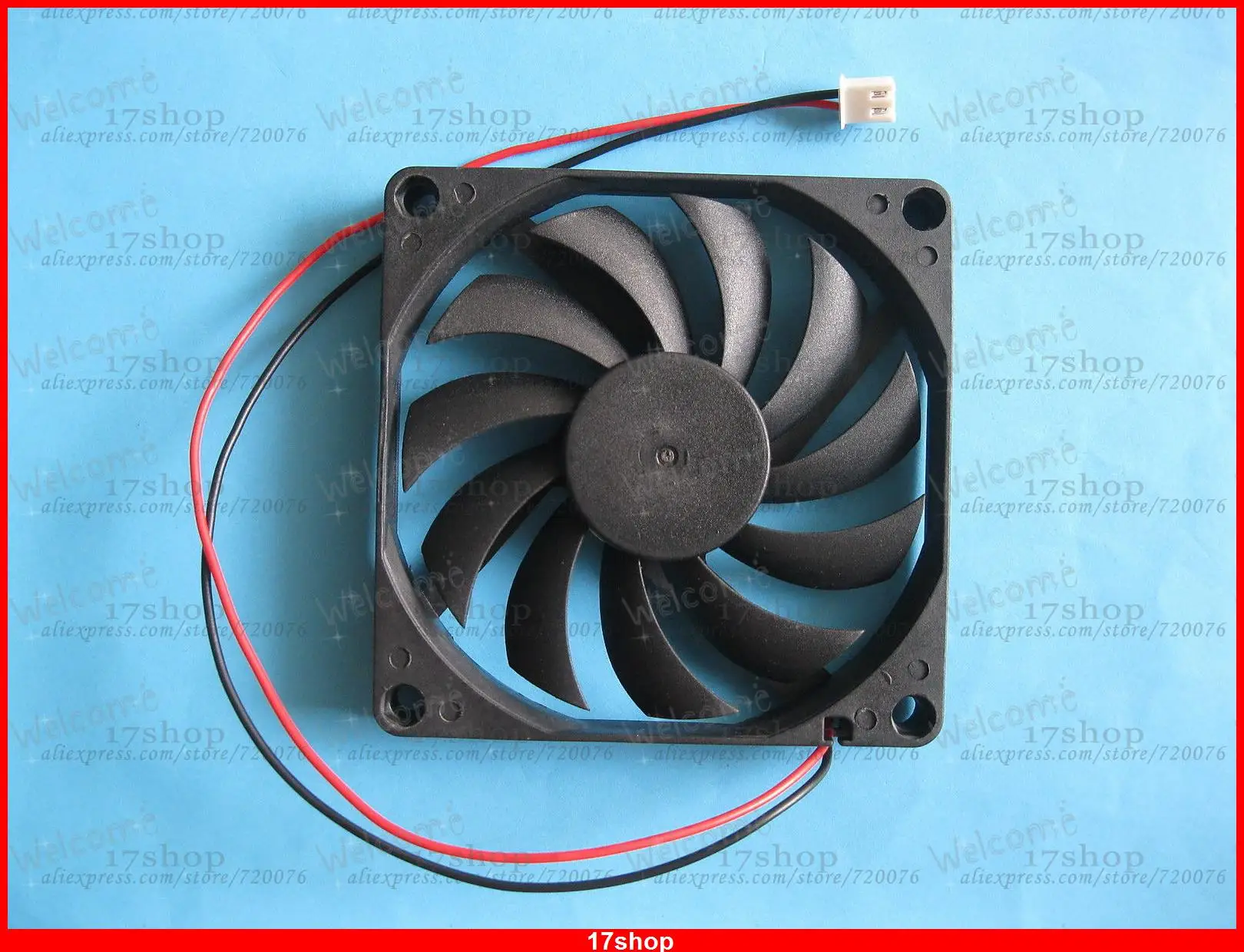 1 pcs Brushless DC Cooling Fan 24V 8010S 11 Blades 80x80x10mm Sleeve-bearing