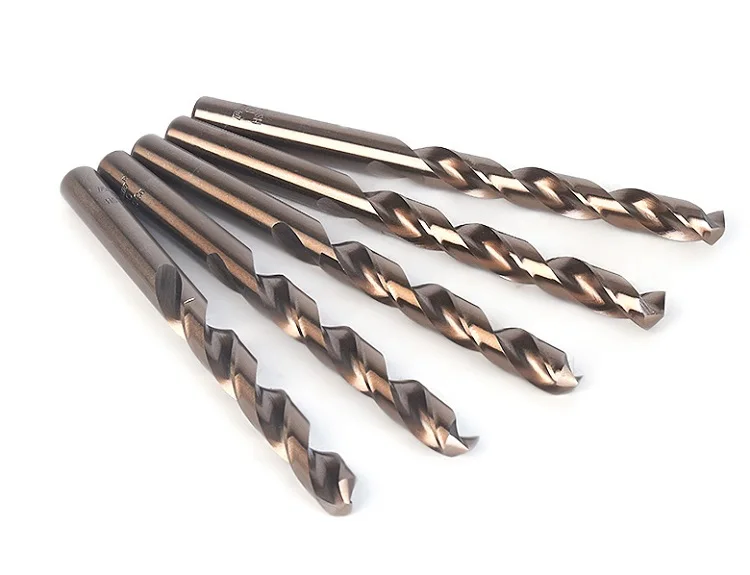 ใหม่ 4 ชิ้น/เซ็ต 3 3.2 3.5 4mm Cobalt Drill Bits Straight Shank Twist เจาะ Bits CO M35 สำหรับโลหะสแตนเลส