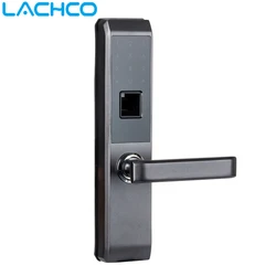 LACHCO 2020 Biometric Electronic Door Lock Smart Fingerprint, Code,Card, Key Touch Screen Digital Password Lock for home L18008S