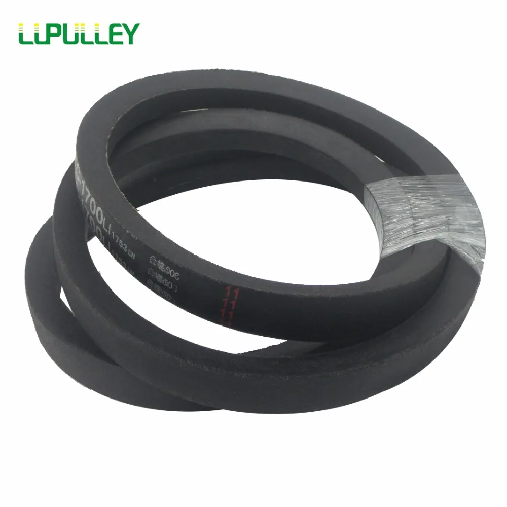 

LUPULLEY C Type Industrial V Belt Black Rubber Drive C1400/1450/1500/1550/1600/1650/1700/1750/1800/1850 Inner Girth for Machine