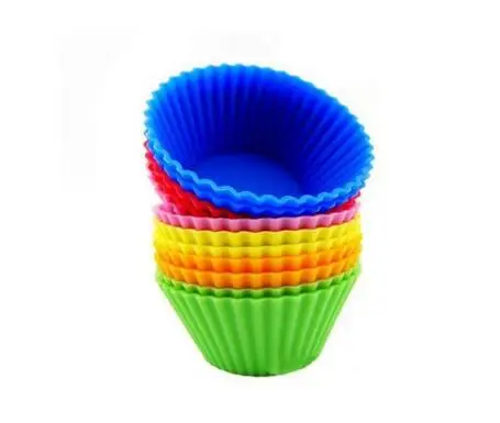 Silicone Muffin Cake Cupcake Cup Cake Mould Case Bakeware Maker Mold Tray Baking Jumbo