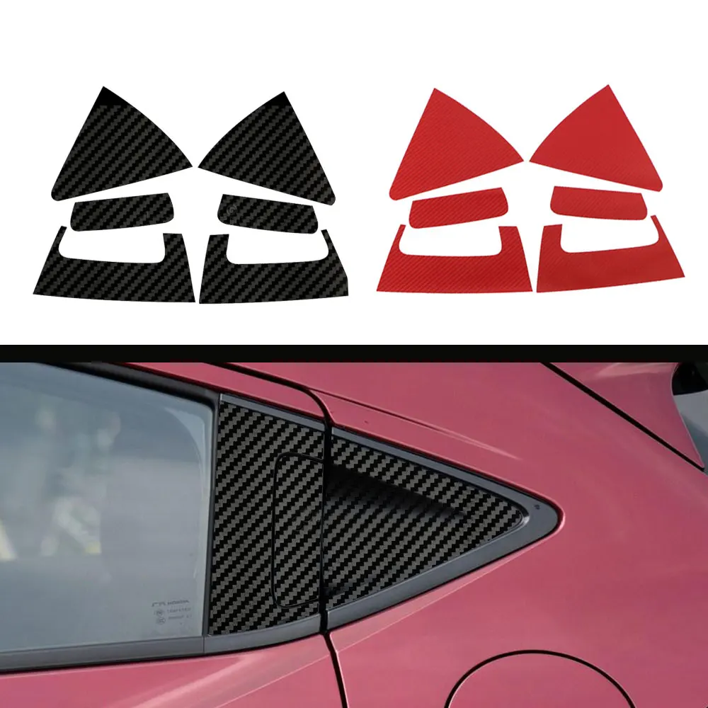 Car stickers car accessories carbon fiber door handle cup bowl protective cover stickers trim fit for honda xrv vezel