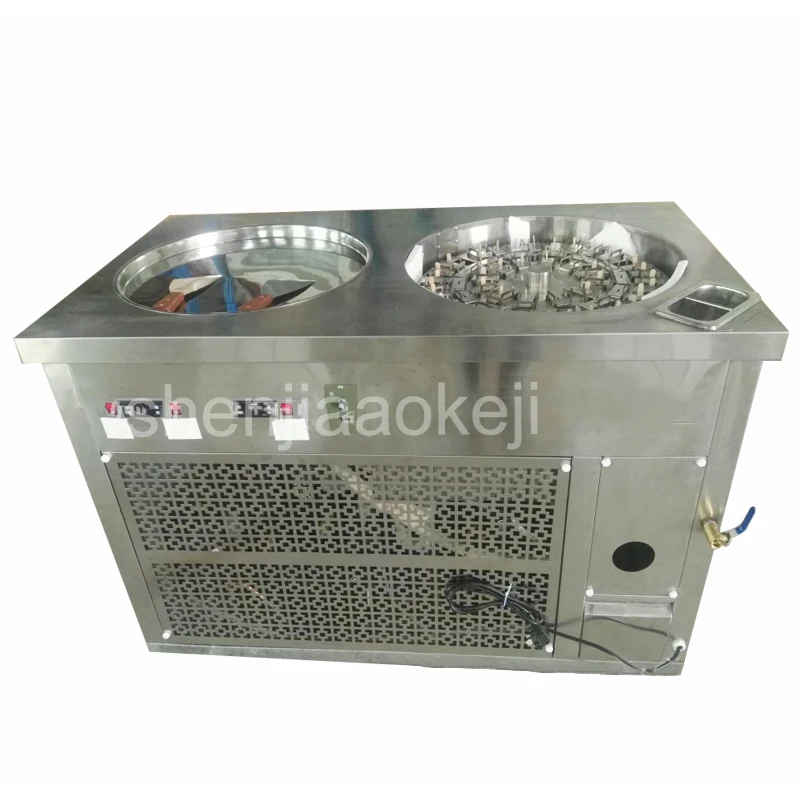 Commercial Manual ice machine with fry ice machine Handmade popsicle machine Rotary-type Milk Popsicles machine 220v 3200w 1pc