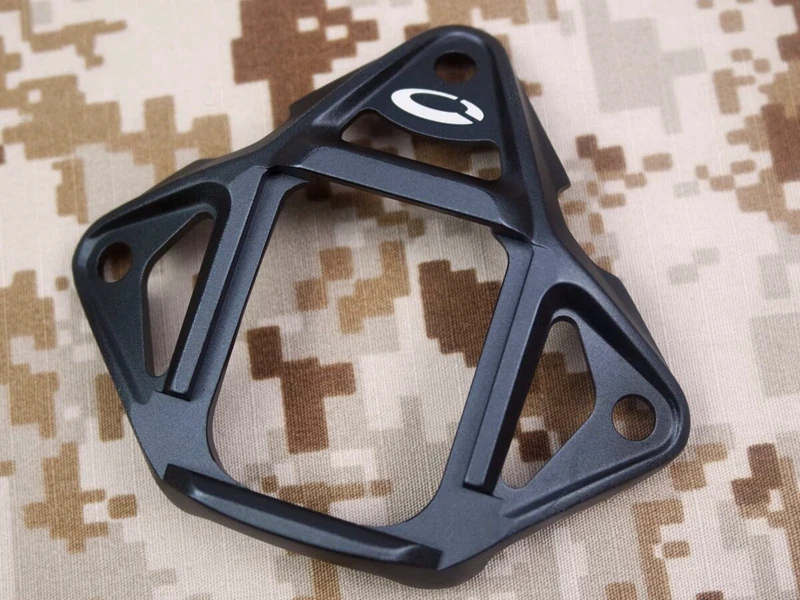 Accessori per caschi Fast Mich con supporto per casco VAS a 3 fori in alluminio