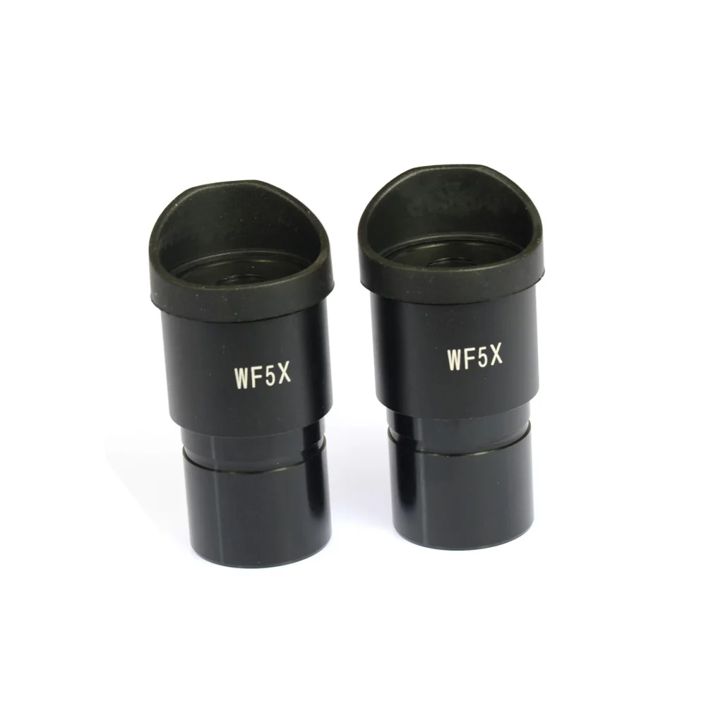 WF 5X/20mm Wide Angle Eyepiece for Stereo Microscope Optical Lens with Mounting Size 30.5mm