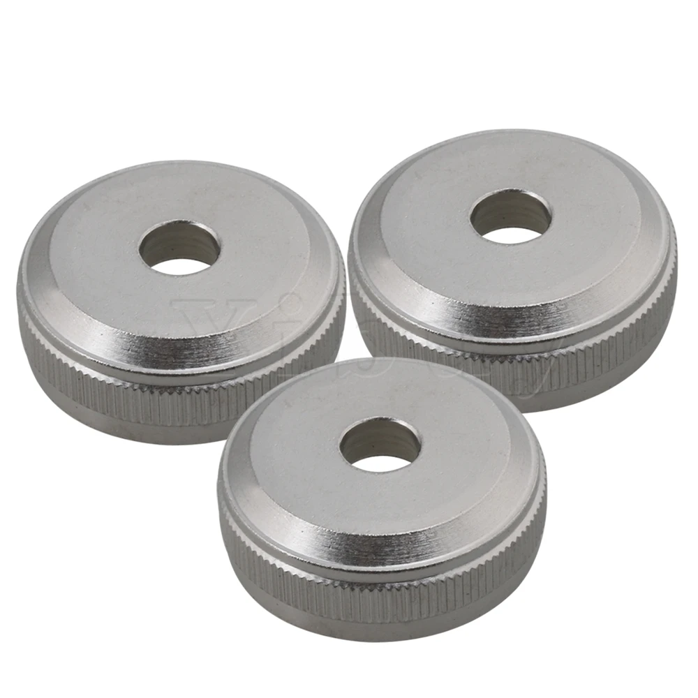 Yibuy 21.8x8mm ทรัมเป็ตปุ่มลูกสูบวาล์วสกรูทองแดงอุปกรณ์เสริม Pack of 3