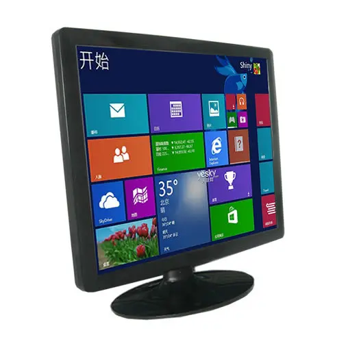 New 17 inch POS LCD Touch Screen Monitor Desktop Touch Monitor With 1280*1024 , DC12V