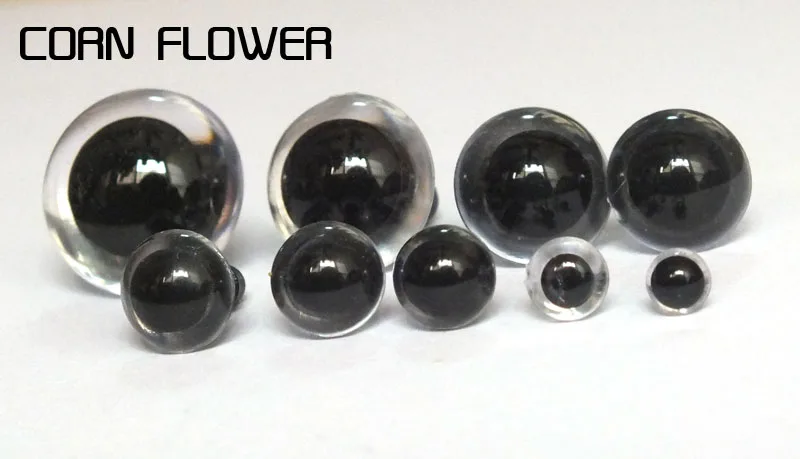 Plastic Clear Crystal Toy Eyes For Doll Accessories ---5-18mm Can Choose Safety Eyes