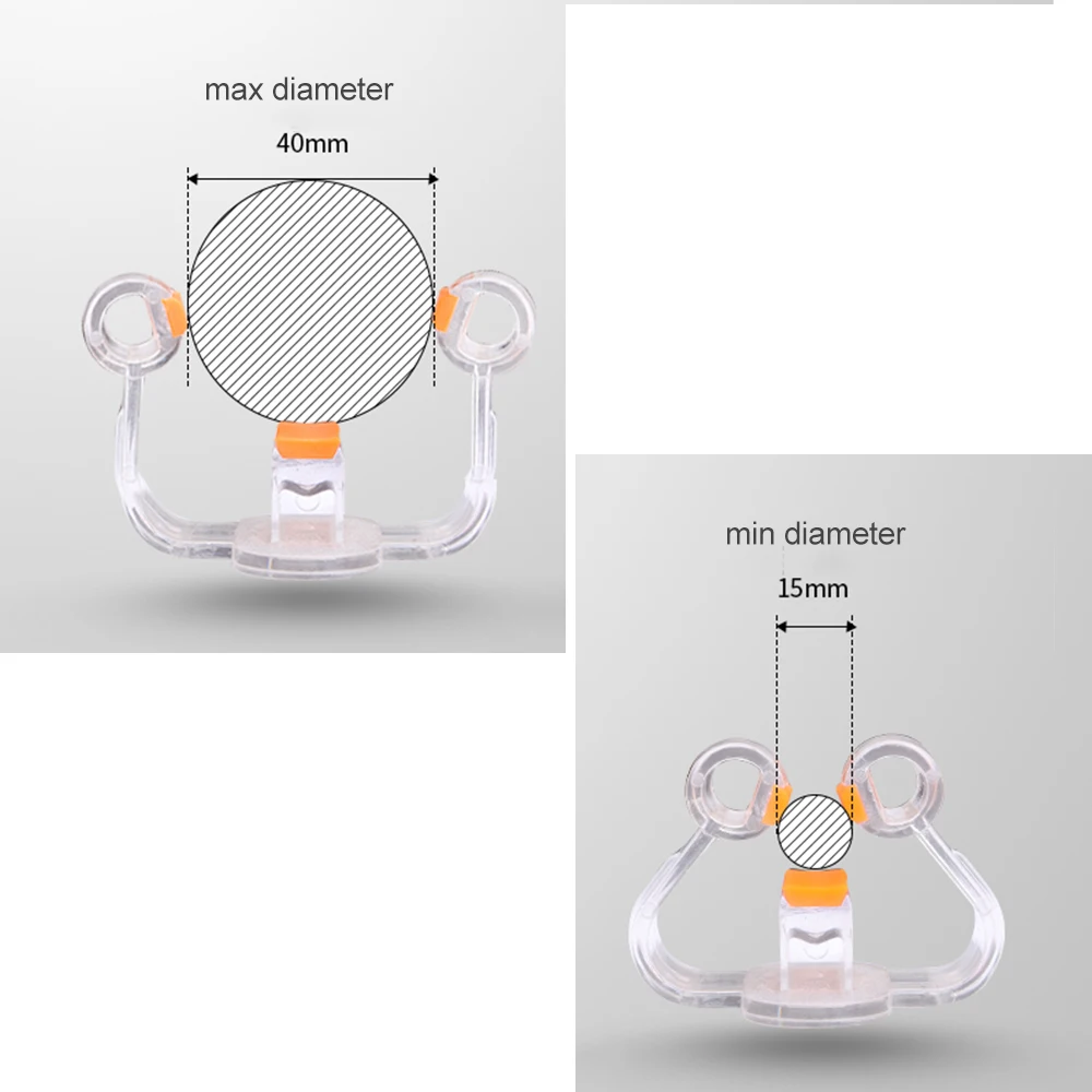 Ciencia PVC Storage Traceless Adhesiva Mop Holder Multifunctional Reusable Wall Storage Rag Broom Mop Holder