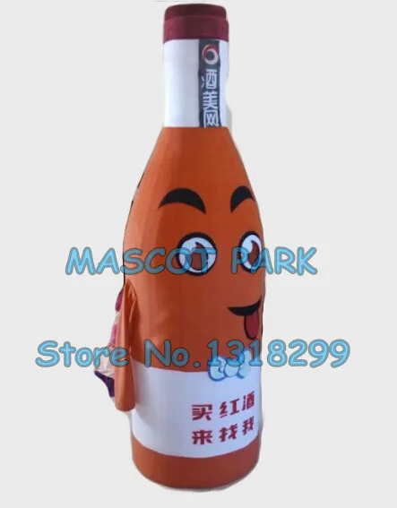 

wine bottle mascot ostume custom cartoon character cosply adult size carnival costume 3374