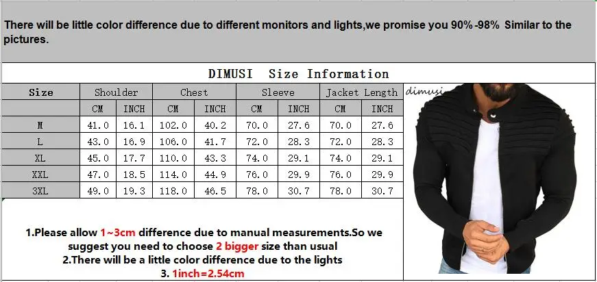 DIMUSI Autumn Winter Mens Jacket Fashion Man Zipper Slim Collar Jacket Tops Long Sleeve Motorcycle Coats Outerwear Jacket Hommes