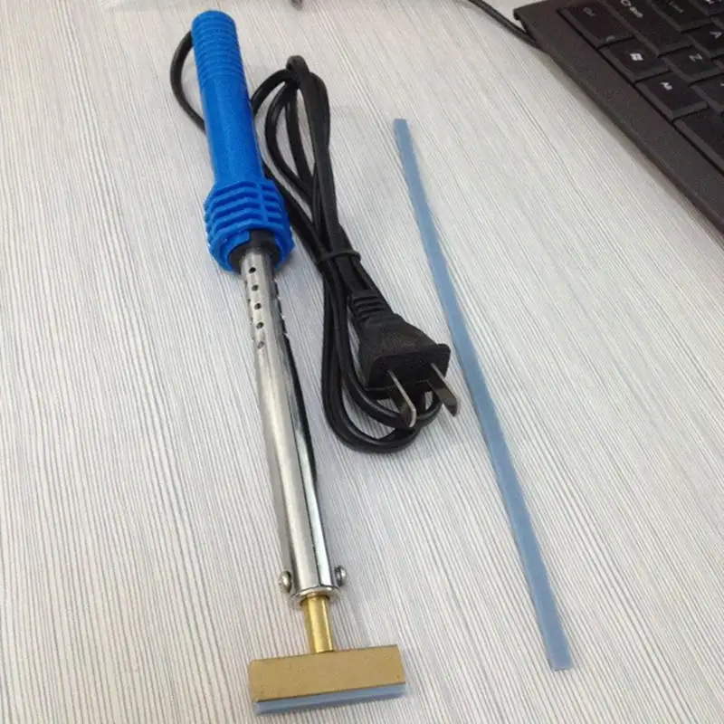 2024 Top Soldering Iron Welding Gun Tool for pixel tool with Solder T-head Rubber strip for LCD Pixel Repair Ribbon Cable