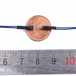 2-Pin Micro Connector with Pin Pitch 2mm Micro Quick Plug Wired Connector for Decoder Connection/LaisDcc Brand