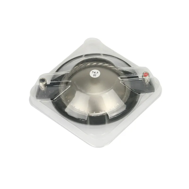 GHXAMP 74.5mm TREBLE Voice Coil Speakers Titanium Film Tweeter Ring Voice Diaphragm Speaker Accessories DIY 1Pairs