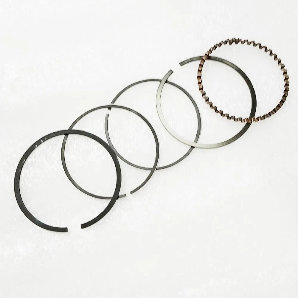 Motorcycle Piston Rings Set STD Bore Size 49mm Size 1.0*1.0*2.0 mm For Yamaha Suzuki Zongshen ZY100 JOG100 JY110 QS110 YB110