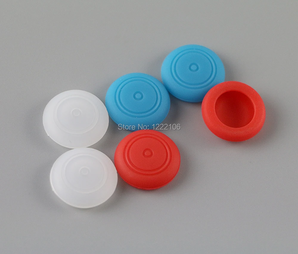 4PCS Joystick Caps Colorful Silicone Analog Grip Thumb stick button cap cover for Nintendo Switch NS NX Accessories - Image 5