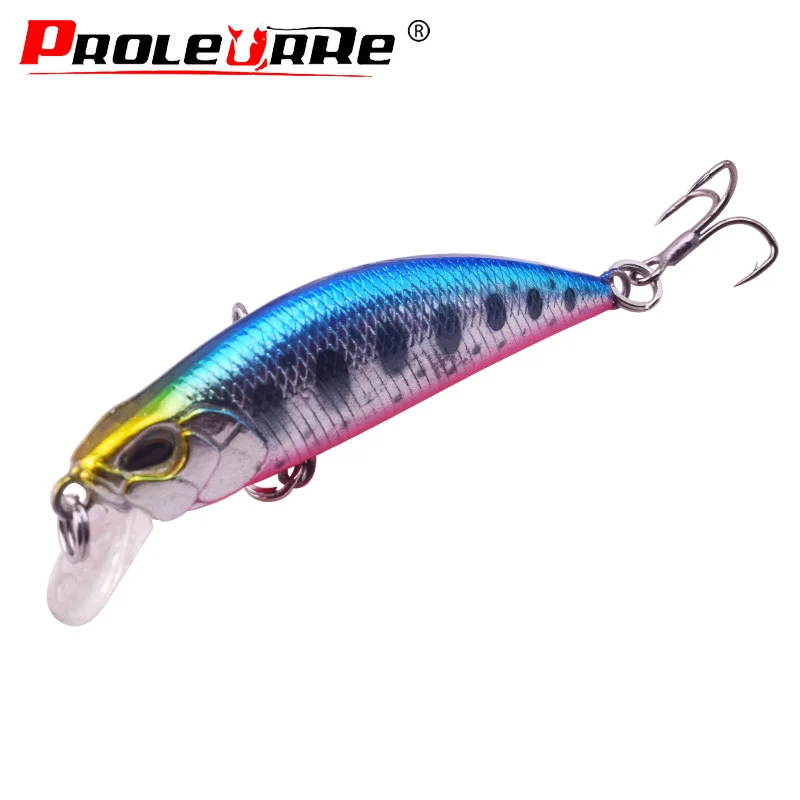 1PCS New Fishing Lure 52mm 4.4g Sinking Minnow Wobbler Hard Lure Bass Pike peche isca Artificial Bait Fishing Tackle