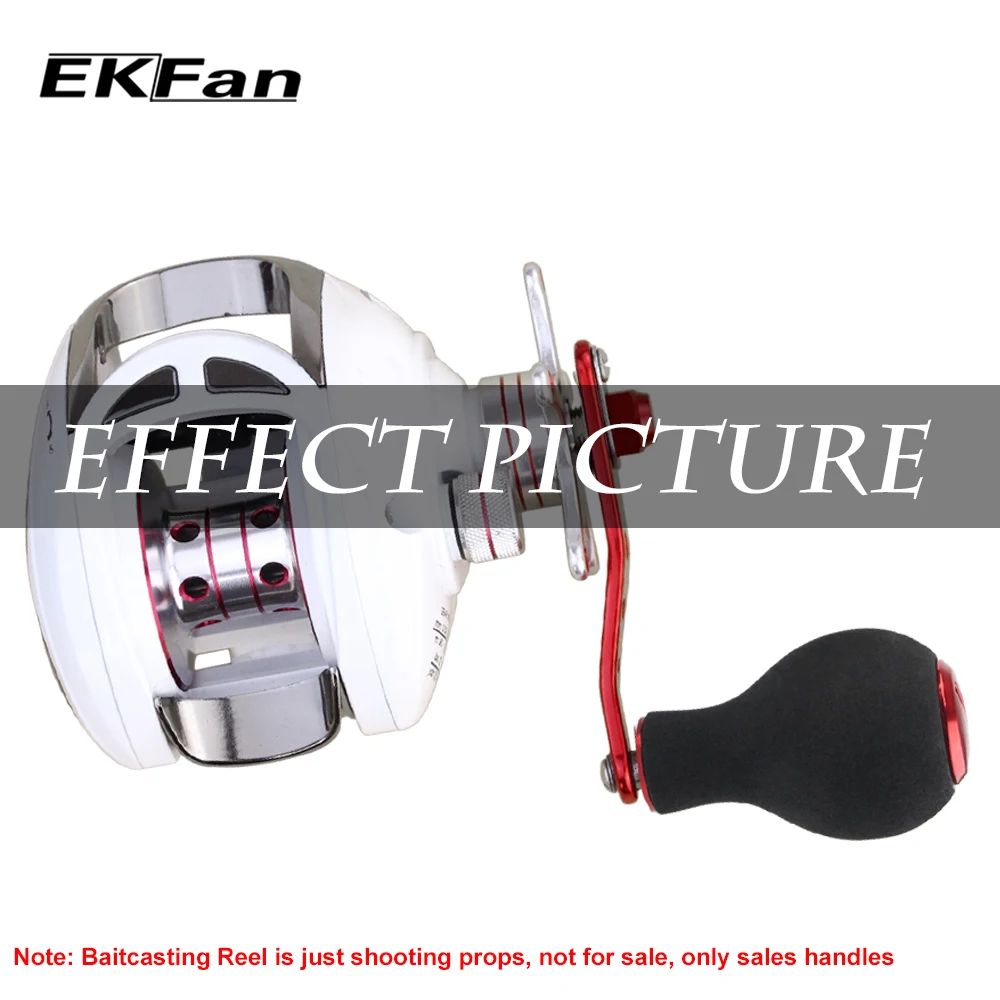 EKFan 1PC EVA Fishing Reel Handle Knobs  Fishing Accessory Bait casting Spinning Fishing Reels Parts For Bearing 7*4*2.5mm
