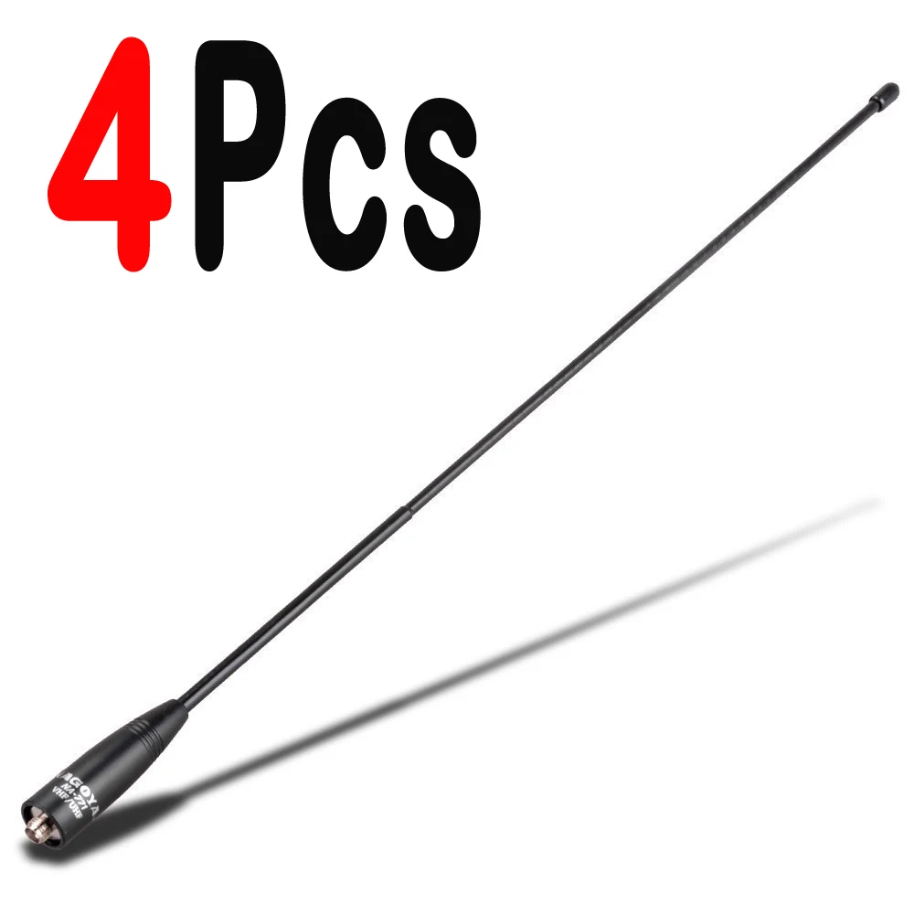 

4Pcs Nagoya NA-771 SMA-F SMA Female Dual Band VHF/UHF 144/430MHz Antenna For Baofeng UV-5R UV-82 BF-888S Walkie Talkie Ham Radio